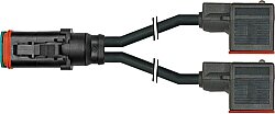 7072-77536-7540050 MDCY06-4s / 2x A-18mm Xtreme PUR 2x0.75 bk UL/CSA+drag ch. 0,5m
