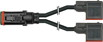 7072-77536-7540200 MDCY06-4s / 2x A-18mm Xtreme PUR 2x0.75 bk UL/CSA+drag ch. 2m - 1