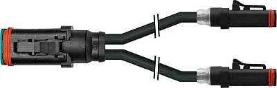 7072-77543-7540400 MDCY06-4s / 2x MDC06-2s LED+Diode PUR 2x0.75 bk UL/CSA+drag ch. 4m - 1