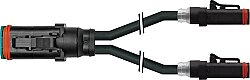 7072-77543-7540500 MDCY06-4s / 2x MDC06-2s LED+Diode PUR 2x0.75 bk UL/CSA+drag ch. 5m