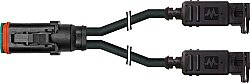 7072-77571-7540300 MDCY06-4s / 2x Junior Timer 0° PUR 2x0.75 bk UL/CSA+drag chain 3m
