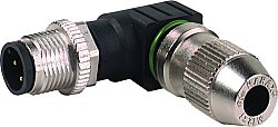 7356-12561-0000000 MOSA M12 male 90° field-wireable (IDC) 4-pole 0.25…0.5mm²