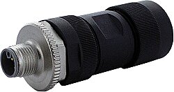 7356-P4591-0000000 M12 male 0° L-coded field-wireable 5-pol. max. 2,5mm²