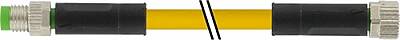 7700-88011-U040100 M8 male 0° / M8 female 0° TPE 4x22AWG ye UL/CSA, ITC/PLTC 1m - 1