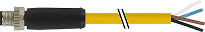 7700-P4101-U0N0700 M12 Power L-coded 4pol. male 0° with cable TPE 4x14AWG ye UL/CSA, TC-ER, IEC 7m - 1