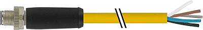 7700-P4201-U0D0200 M12 Power L-coded 5pol. male 0° with cable TPE 5x16AWG ye UL/CSA, TC-ER, IEC 2.0m - 1