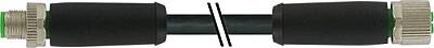 7700-P6241-U9N6000 M12 Power S-coded male 0° / female 0° TPE 4xAWG14 bk UL/CSA, TC-ER, IEC-PE 60m - 1