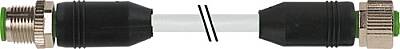 7999-40041-4370750 M12 male 0° / M12 female 0° PUR 5x0.5 gy drag ch. 7.5m - 1