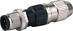 7B00-12481-0000000 M12 male 0° A-cod. IDC 4-pol., 0.25 - 0.5mm², 4 - 5,1mm