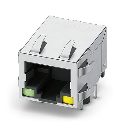 CUC-IA3G-J1ST-AB/R4R-PL1 - Filtreli RJ45 PCB konnektörleri - 1