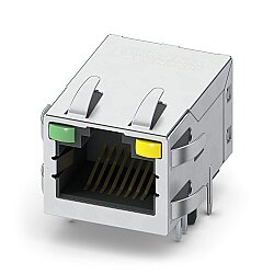 CUC-IB1G-J1ST-AT/R4T-PL1 - Filtreli RJ45 PCB konnektörleri