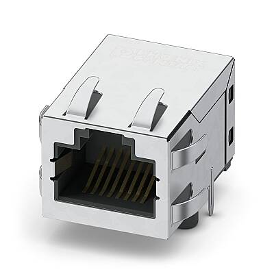 CUC-IB7G-J1ST-AT/R4R-P - Filtreli RJ45 PCB konnektörleri - 1
