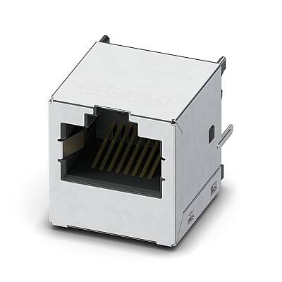 CUC-IC1G-J1ST-S/R4R - Filtreli RJ45 PCB konnektörleri - 1