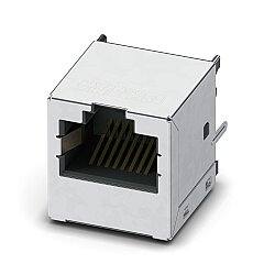 CUC-IC2G-J1ST-S/R4R - Filtreli RJ45 PCB konnektörleri