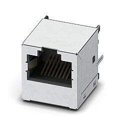 CUC-IC3M-J1ST-S/R4R - Filtreli RJ45 PCB konnektörleri