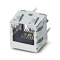 CUC-IND-J1ST-S/R4LS-LED-PG - Modüler RJ45 PCB konnektörleri