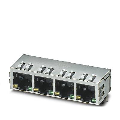 CUC-MP-J1ST-A/4R4LB-LED - Modüler RJ45 PCB konnektörleri - 1