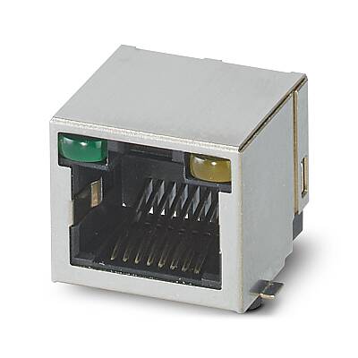 CUC-SP-J1ST-A/R4LT-SMD-LED - Modüler RJ45 PCB konnektörleri - 1