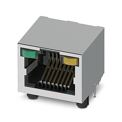 CUC-SP-J1ST-A/R4LT-THR-LED - Modüler RJ45 PCB konnektörleri - 1