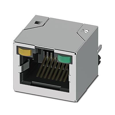 CUC-SP-J1ST-S/R4LT-THR-LED - Modüler RJ45 PCB konnektörleri - 1
