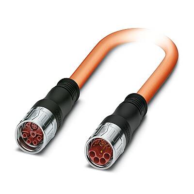 K-8E-M23M8/10,0-H00/M23F8-C5-SX - Her iki tarafta kalıp plastik geçmeli konnektör - 1