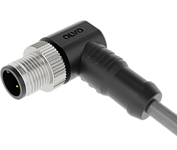 M12 12 PİN ERKEK 90° 5 M PVC SENSÖR KABLOSU OLVO