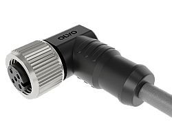 M12 17 PİN DİŞİ 90° 10 M PUR SENSÖR KABLOSU OLVO