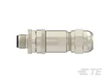 M12 5 PİN ERKEK METAL DÜZ A-KOD KONNEKTÖR TE Connectivity