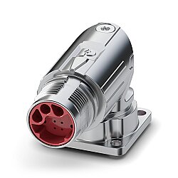 M17-08PSC8AA200S - Cihaz geçmeli konnektörü önde montaj