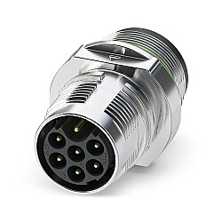 M17-6EP1N8A6100S - Cihaz geçmeli konnektörü önde montaj