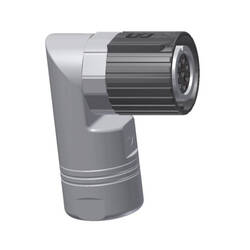 M18 8 Kontak Kablo Tip Dişi E Dizilim 90° Konnektör  TE CONNECTİVİTY INTERCONTEC  C37A101NN00020102342 - 1