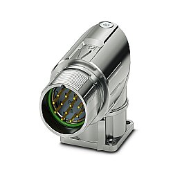 M23-06P1N8AA500S - Cihaz geçmeli konnektörü önde montaj