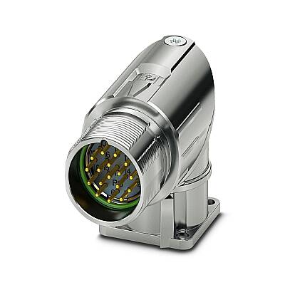 M23-16P1N8AA600S - Cihaz geçmeli konnektörü önde montaj - 1