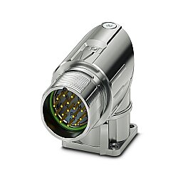 M23-17P1N8AA600S - Cihaz geçmeli konnektörü önde montaj