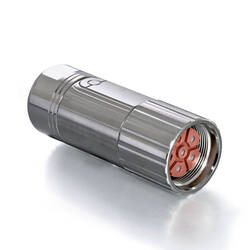 M23 8 Kontak Kablo Tip Dişi 180° (Düz) Konnektör  TE CONNECTİVİTY INTERCONTEC  BSTA078NN00580235000 - 1