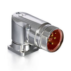 M40 6 Kontak Panel Tip Erkek 90° Konnektör  TE CONNECTİVİTY INTERCONTEC  CEDE270NN00000510000 - 1