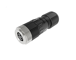 M8 3 PİN DİŞİ DÜZ SEYYAR SOKET OLVO