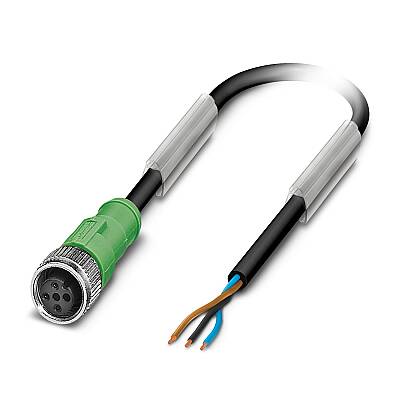 SAC-3P- 5,0-PVC/M12FS - Sensör/aktüatör kablosu - 1
