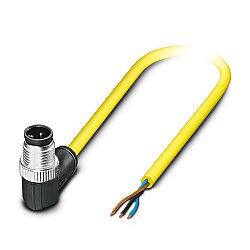 SAC-3P-M12MR BK/.../... - Sensör/aktüatör kablosu