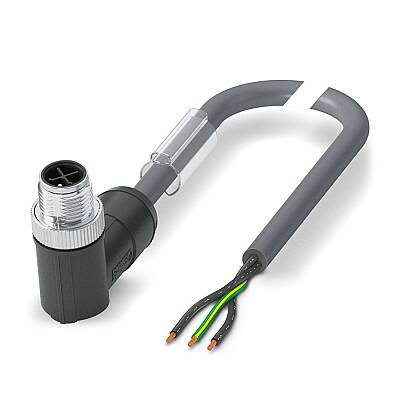 SAC-3P-M12MRS/ 1,0-PUR PE - Güç kablosu - 1