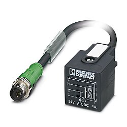 SAC-3P-M12MS/1,5-PUR/A-1L-Z - Sensör/aktüatör kablosu