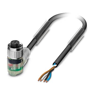 SAC-4P- 1,0-PUR/M12FR-3L - Sensör/aktüatör kablosu - 1