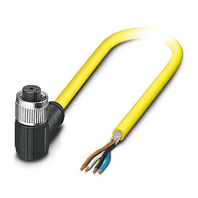 SAC-4P- 5,0-542/M12FR SH BK - Sensör/aktüatör kablosu - 1