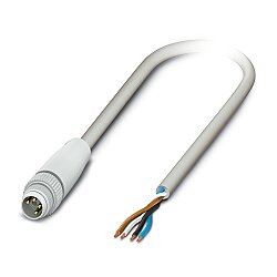 SAC-4P-M 8MS/ 5,0-600 FB - Sensör/aktüatör kablosu