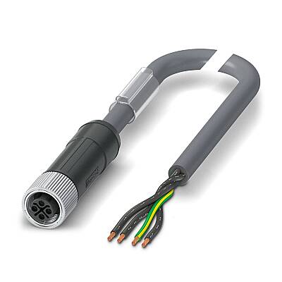 SAC-4P-M12FSS PE/.../... - Güç kablosu - 1