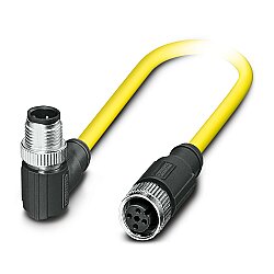 SAC-4P-M12MR-M12FS SH BK/.../. - Sensör/aktüatör kablosu