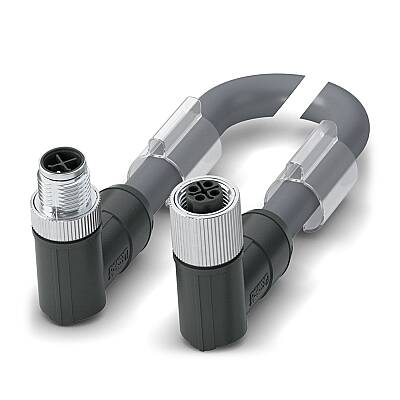 SAC-4P-M12MRS-M12FRS PE/.../... - Güç kablosu - 1