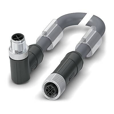 SAC-4P-M12MRS-M12FSS PE/.../... - Güç kablosu - 1