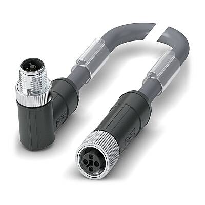 SAC-4P-M12MRT-M12FST/.../... - Güç kablosu - 1