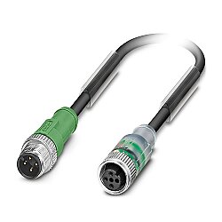SAC-4P-M12MS-M12FS-3LW/.../... - Sensör/aktüatör kablosu